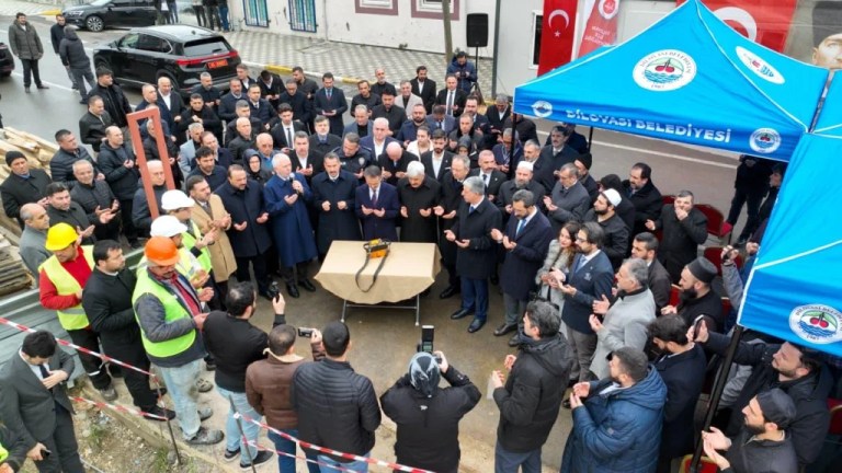 Dilovası Müftülük Hizmet Binası’nın Temeli Dualarla Atıldı