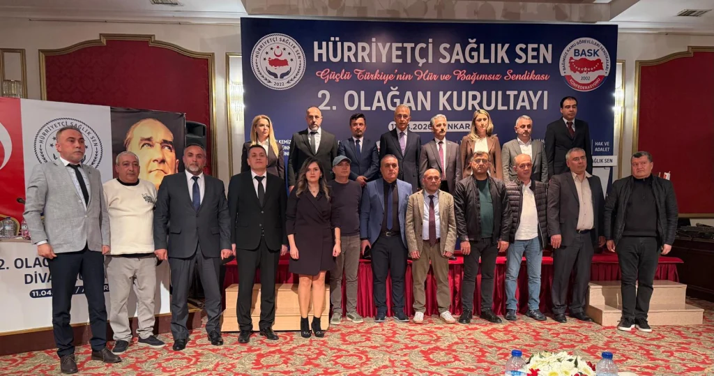 Ömer Çeker, Hürriyetçi Sağlık Sen Genel Başkan Yardımcısı oldu